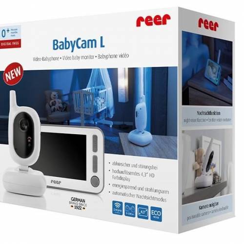 Video monitor digital pentru bebelusi Reer BabyCam L 80430