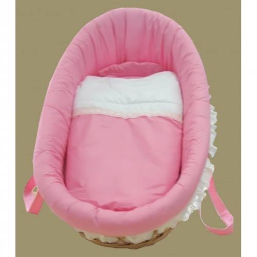 Cos de rachita pentru bebelusi ‘royalty‘ - roz