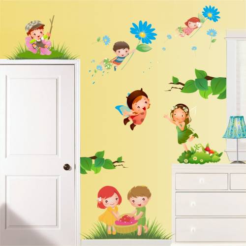 Stickere perete copii Basmul copiilor - 110 x 116 cm