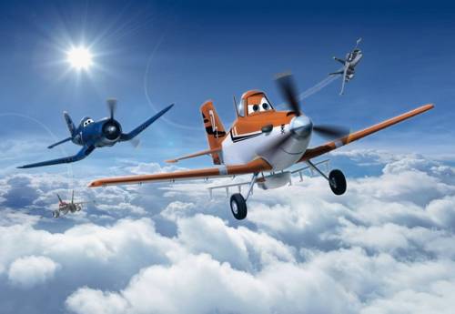 Fototapet ‘avioane Deasupra Norilor‘ - Colectia Disney