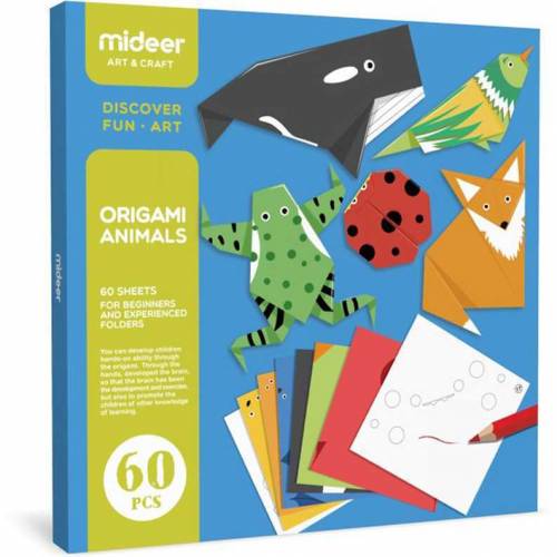 Kit Origami Animale - 60 foi Mideer MD4015