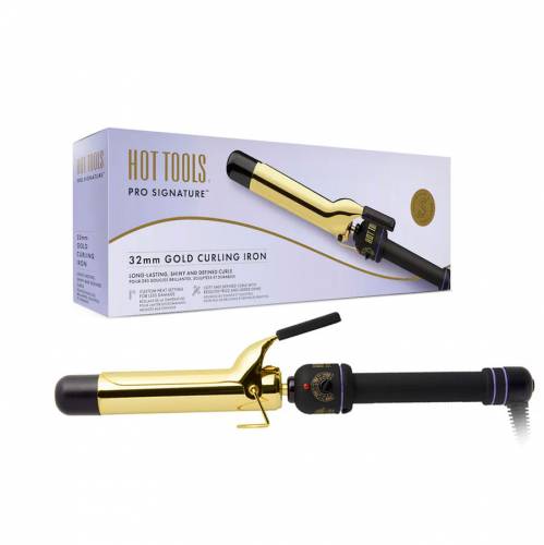 Ondulator Hot Tools Gold Curling - 32 mm - placat cu aur - Pro Signature - HTIR1576UKE