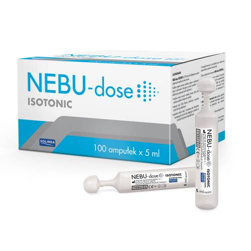Ser fiziologic izotonic Solinea NEBU-dose concentratie 09% - 100 monodoze x 5 ml