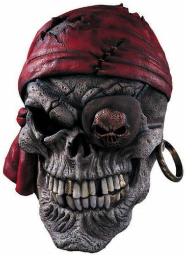 9902h - masca - craniu de pirat - m_rubies