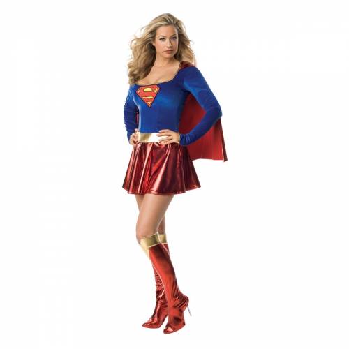 Costum deluxe supergirl - dc comics - s