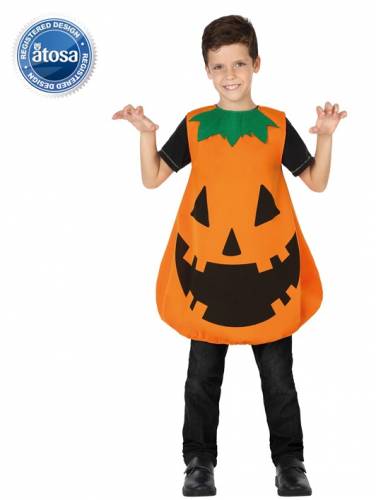 Costum dovleac halloween copii 5 - 7 ani / 128 cm