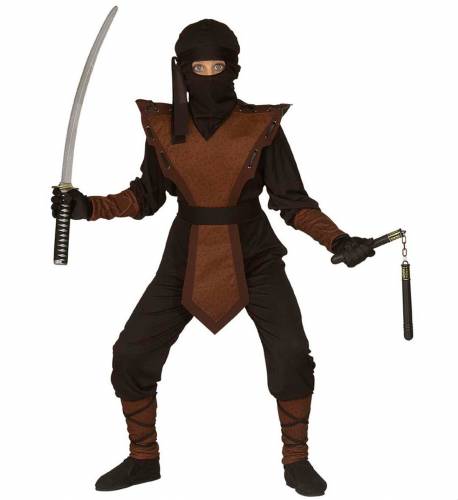 Costum ninja baieti 11 - 13 ani / 158 cm