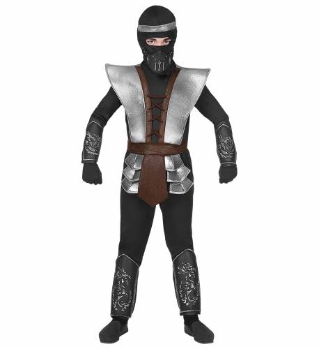 Costum ninja master premium 5 - 7 ani / 128 cm
