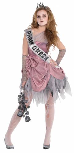 Costum regina bal zombie 12-14 ani 11 - 13 ani / 158 cm|14 - 16 ani / 164 cm
