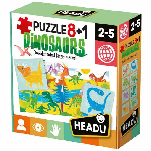 8+1 Puzzle Dinozauri
