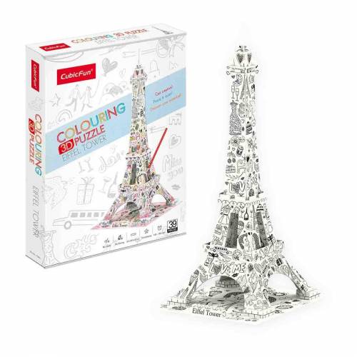 Puzzle 3D - Eiffel Tower