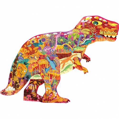 Puzzle forma Dinozaur - 280 piese Mideer MD3083