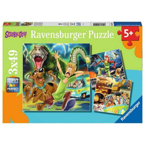 PUZZLE SCOOBY DOO - 3x49 PIESE