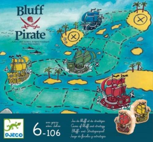 Joc de strategie djeco - bluff pirat