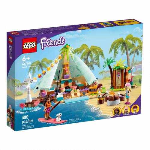 Lego friends camping luxos de plaja 41700