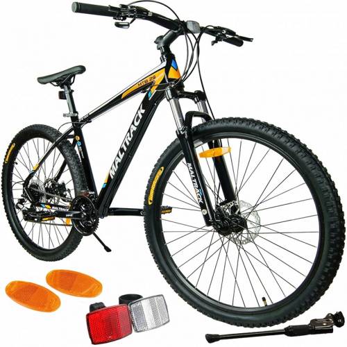 Bicicleta mountain bike - big boss - cadru aluminiu - roata 29 inch - latime 21‘‘ - 24 viteze shimano - frane pe disc - maltrack