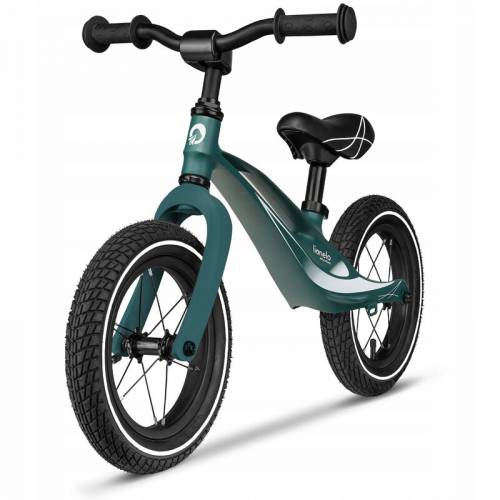 Lionelo - Bicicleta cu roti gonflabile - fara pedale - 12 - Bart - Green Forest