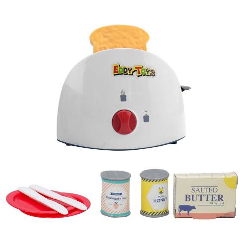 Toaster cu accesorii mic dejun Eddy Toys