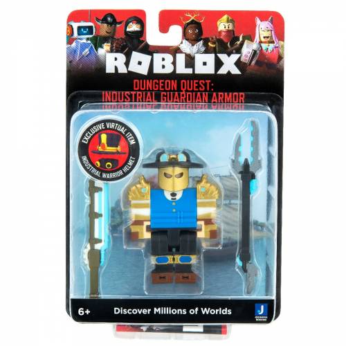 Roblox figurina blister s10 - dungeon quest: industrial guardian armor