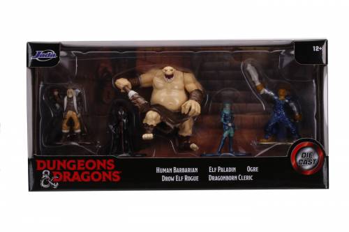 Set 5 figurine dungeons dragons 4 cm