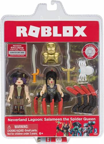 Set figurine blister - roblox - neverland lagoon - salameen the spider queen - 2buc