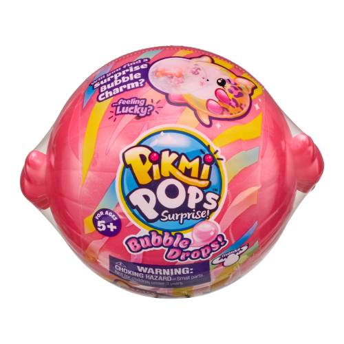 Pikmi pops jucarie antistress surpriza bubble drops s2 neon wild roz