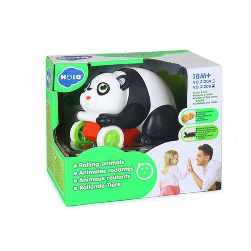 Jucarie bebe ursuletul panda push and go