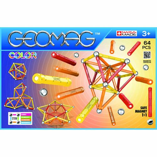 Geomag set magnetic 64 piese color - 262