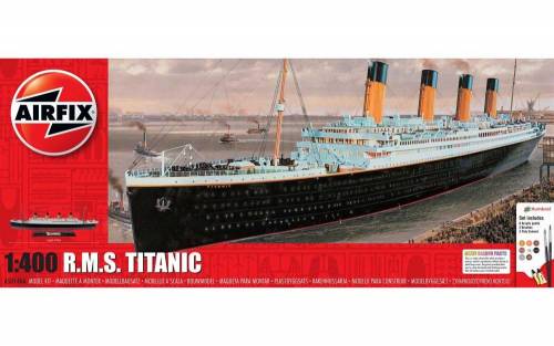 Kit constructie Airfix nava de croaziera RMS Titanic Gift Set 1:400