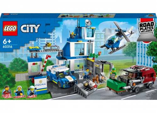 LEGO City - Sectie de politie 60316 - 668 piese