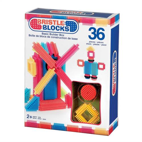 Set 36 cuburi de construit bristle blocks