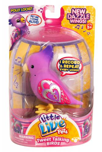 Little live pets pasare electronica s4 polly locket