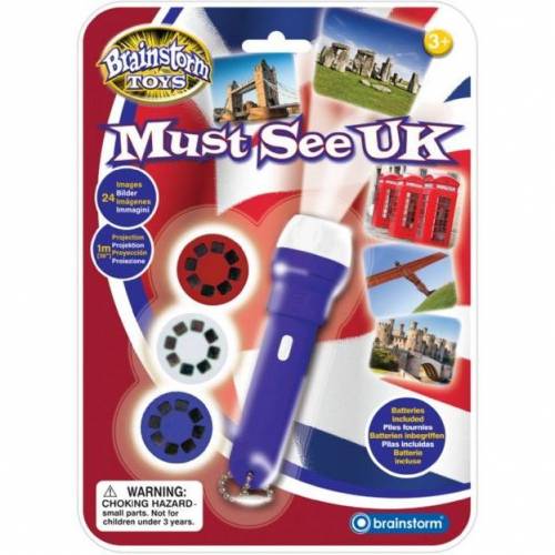 Proiector obiective turistice Marea Britanie Brainstorm Toys E2044