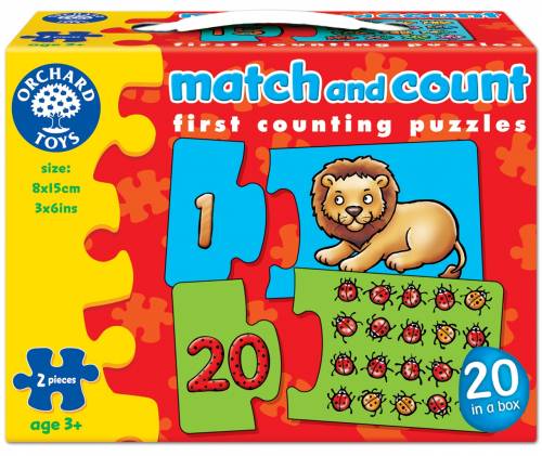 Puzzle Potriveste Si Numara De La 1 La 20 Match And Count