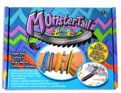 Monster Tail Rainbow Loom