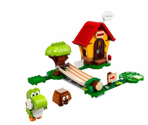 LEGO Super Mario - Set de extindere Casa lui Mario si Yoshi 71367 - 205 piese