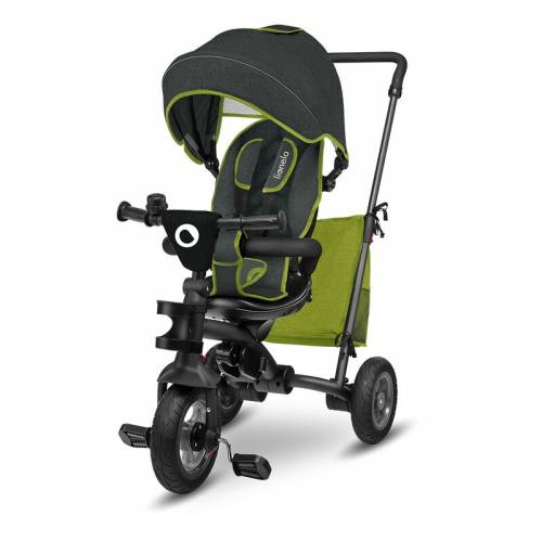 Tricicleta multifunctionala cu sezut reversibil - pliabila - Tris - Green Lime