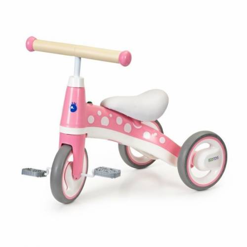 Tricicleta cu pedale ecotoys lc-v1850 - roz