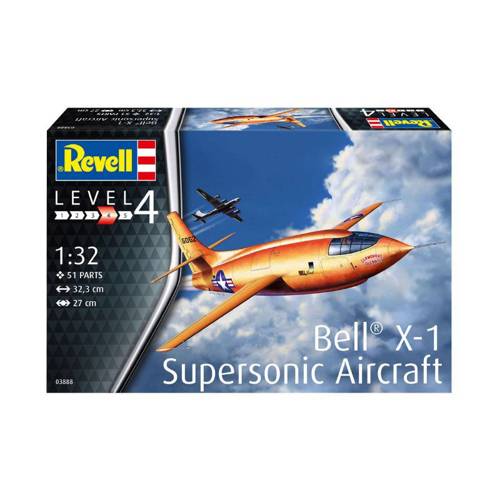 3888 revell bell x 1 1 supersonic 1:32