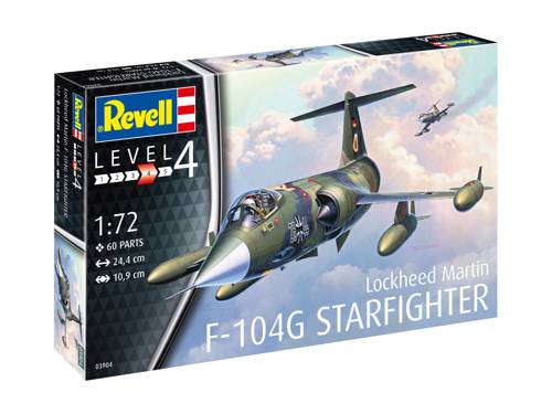 Avion revell f 104g starfighter 1:72 3904