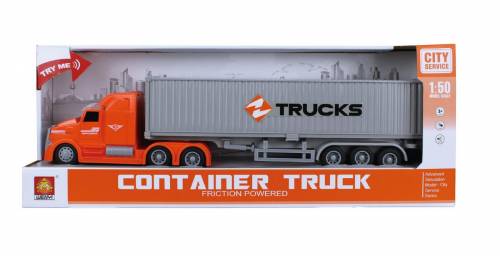 Camion tir fast delivery frictiune lumini si sunete scara 1:50