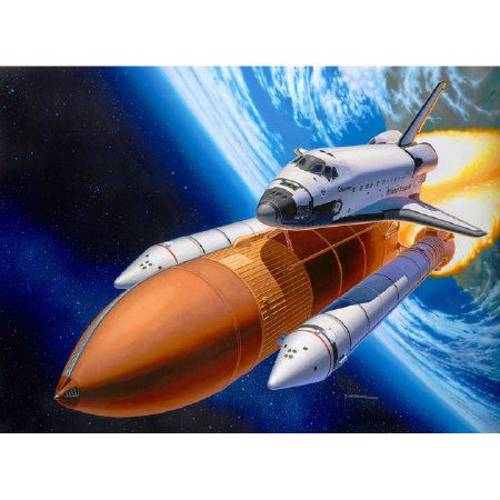 Revell space shuttle discovery and booster rockets 1: 144 4736