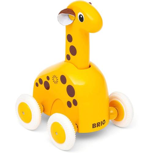 Brio - jucarie apasa si merge girafa