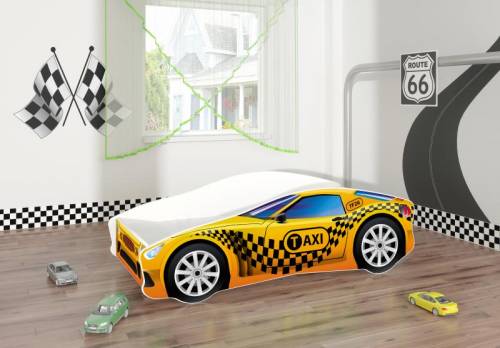 Pat Tineret MyKids Race Car 10 Taxi-160x80