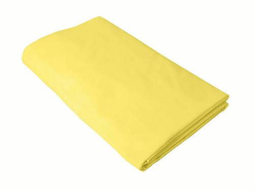 Cearceaf galben - kidsdecor - cu elastic - pat tineret 100x200 cm