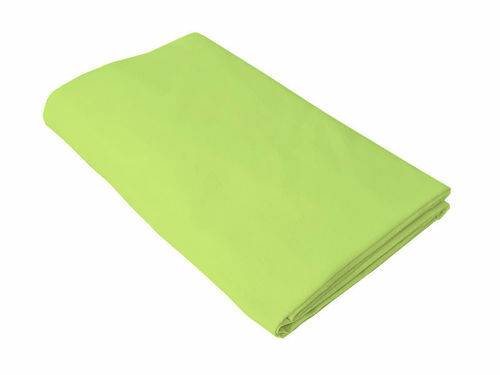 Cearceaf verde cu elastic pat tineret 100x200 cm