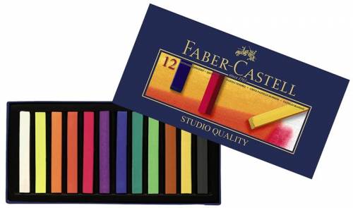 Cutie Creioane Pastel Soft Faber-castell 24 Culori