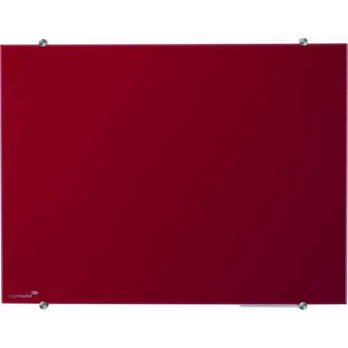 Legamaster tabla magnetica din sticla 40x60cm culoare rosie